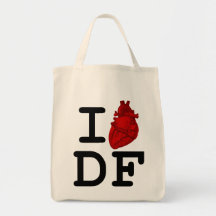 Amo el DF Bolsas Lienzo