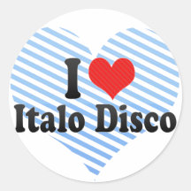 Amo el disco de Italo Etiqueta