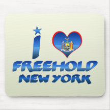 Amo el dominio, Nueva York Tapetes De Raton