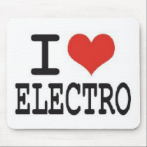 amo el electro alfombrillas de raton 