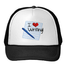 Amo el escribir gorras de camionero