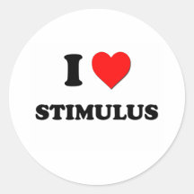Amo el estímulo etiqueta