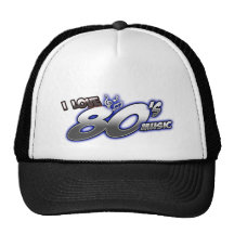 Amo el fan de música de los años 80 de la MÚSICA d Gorras De Camionero