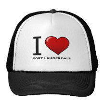 AMO EL FORT LAUDERDALE, FL - LA FLORIDA GORRAS DE CAMIONERO
