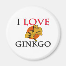 Amo el Ginkgo Imanes