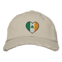 Amo el gorra bordado Irlanda Gorra De Béisbol