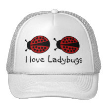 Amo el gorra de las mariquitas
