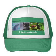 Amo el gorra de los animales - por Godisafemale TM