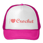 Amo el gorra del ganchillo