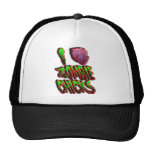 Amo el gorra divertido del zombi de los polluelos 