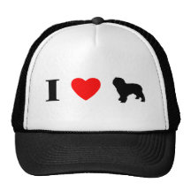 Amo el gorra español de los perros de agua