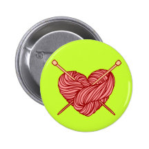 Amo el hacer punto pin
