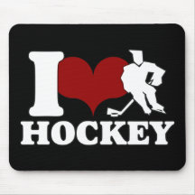 AMO EL HOCKEY MOUSEPAD ALFOMBRILLAS DE RATONES