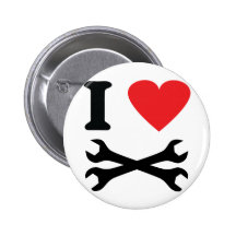 Amo el icono de la artesanía pins