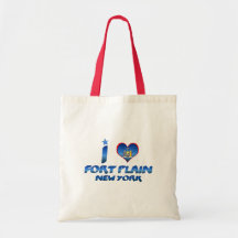 Amo el llano del fuerte, Nueva York Bolsas De Mano