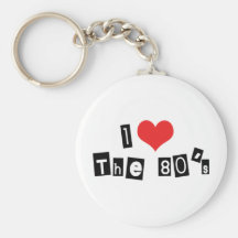 Amo el llavero de los años 80
