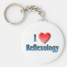 Amo el llavero del Reflexology