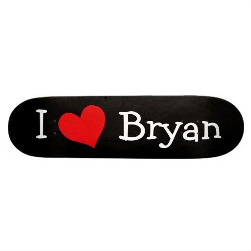 Amo el monopatín de Bryan