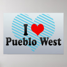 Amo el oeste del pueblo, Estados Unidos Impresiones