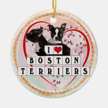 AMO EL ORNAMENTO DEL NAVIDAD DE LOS TERRIERES DE B ORNAMENTOS DE REYES MAGOS