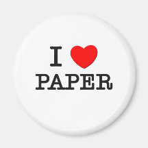 Amo el papel iman para frigorífico