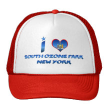 Amo el parque del sur del ozono, Nueva York Gorros Bordados