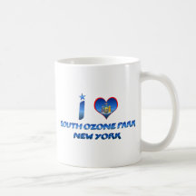 Amo el parque del sur del ozono, Nueva York Taza