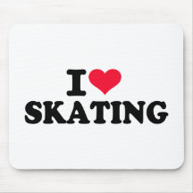 Amo el patinar tapetes de raton
