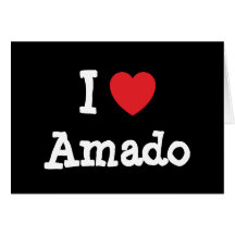 Amo el personalizado del corazón de Amado personal Felicitación
