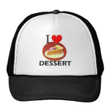 Amo el postre gorras de camionero