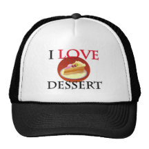 Amo el postre gorros  
