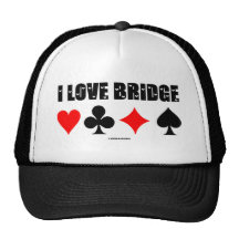 Amo el puente (el juego del puente) gorras