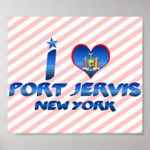 Amo el puerto Jervis, Nueva York Impresiones