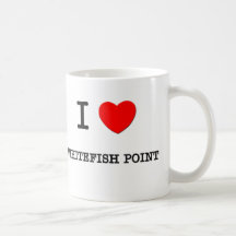Amo el PUNTO del PESCADO BLANCO Taza
