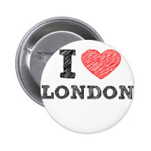 Amo el recuerdo del bosquejo de Londres Pins