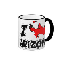 Amo el rodeo Arizona Taza