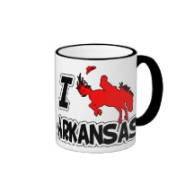 Amo el rodeo Arkansas Tazas