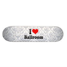 Amo el salón de baile monopatin personalizado