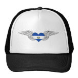 Amo El Salvador - alas Gorros Bordados