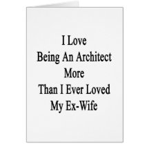Amo el ser arquitecto más que amé nunca M Felicitaciones