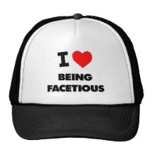 Amo el ser gracioso gorros bordados