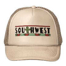 Amo el sudoeste de los E.E.U.U. Gorras De Camionero