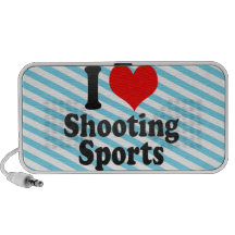 Amo el tirar de deportes iPod altavoz