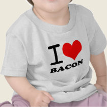 Amo el tocino camisetas