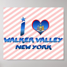 Amo el valle del caminante, Nueva York Impresiones