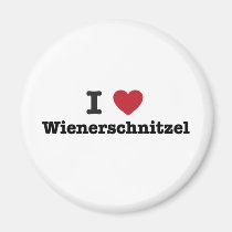 Amo el wienerschnitzel imanes
