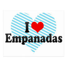Amo Empanadas Tarjeta Postal