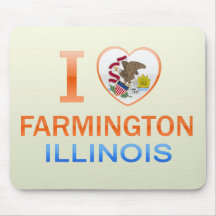 Amo Farmington, IL Alfombrillas De Ratones