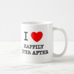 Amo feliz siempre después tazas
