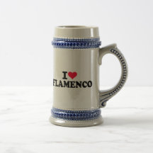 Amo flamenco tazas